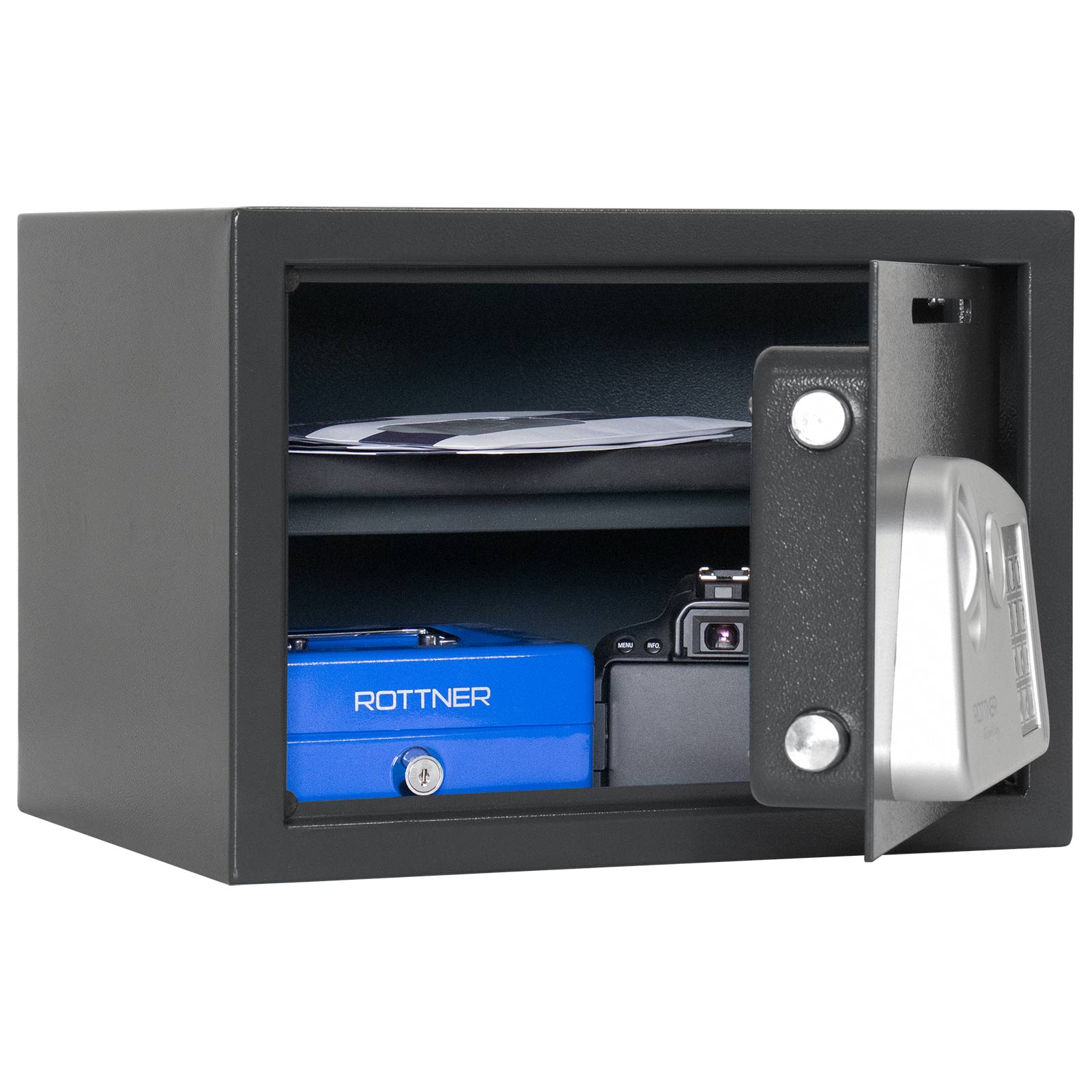 Rottner Jupiter 3 EL-Slot nábytkový sejf s vhadzovacím mechanizmom antracit