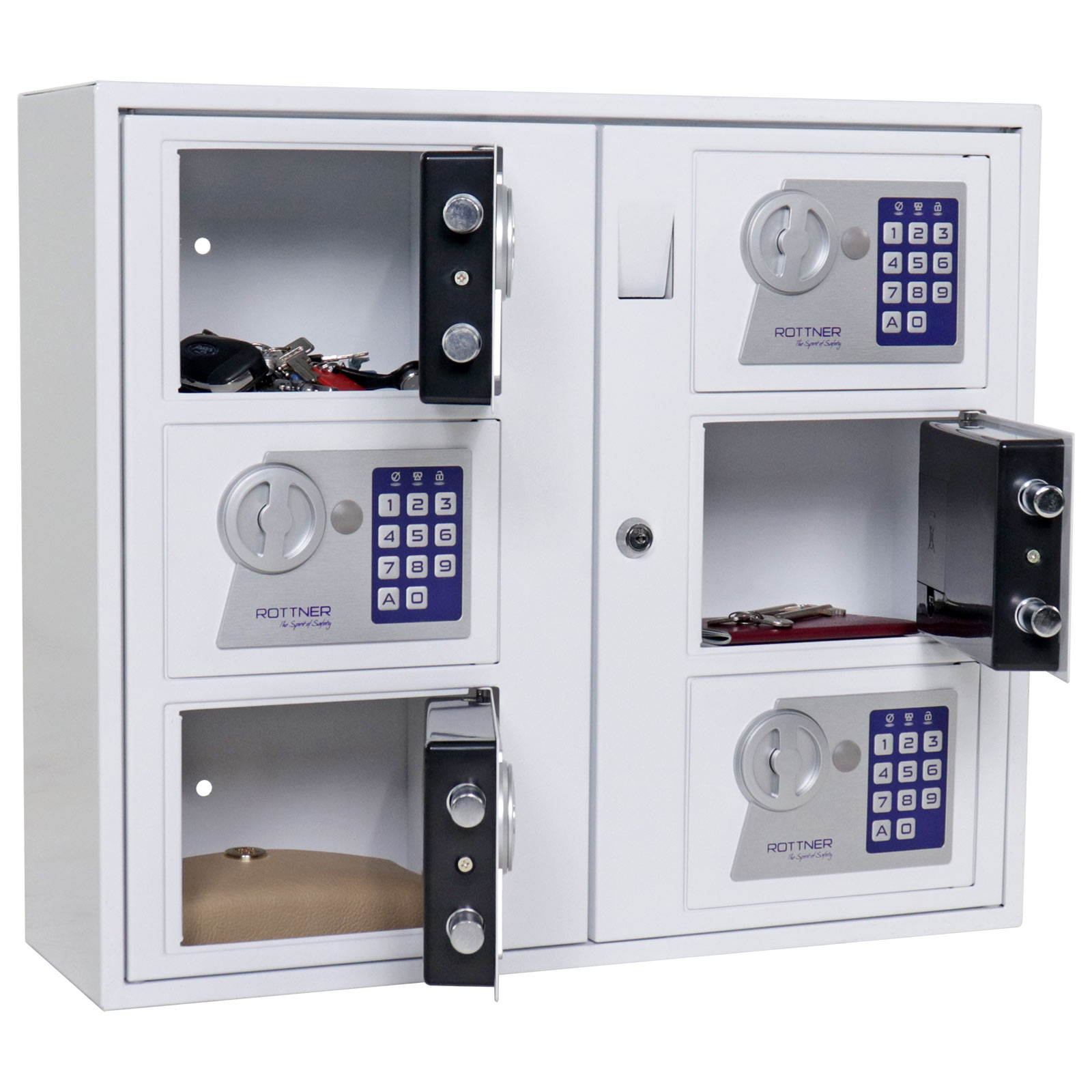 Rottner Keysystem 6 systém úschovy kľúčov biely