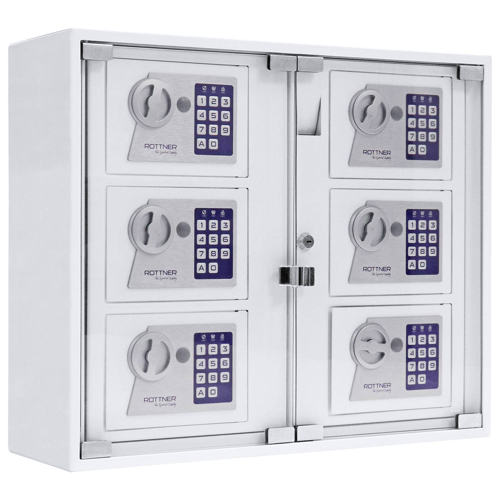 Rottner Key System 6 Outdoor systém úschovy kľúčov biely