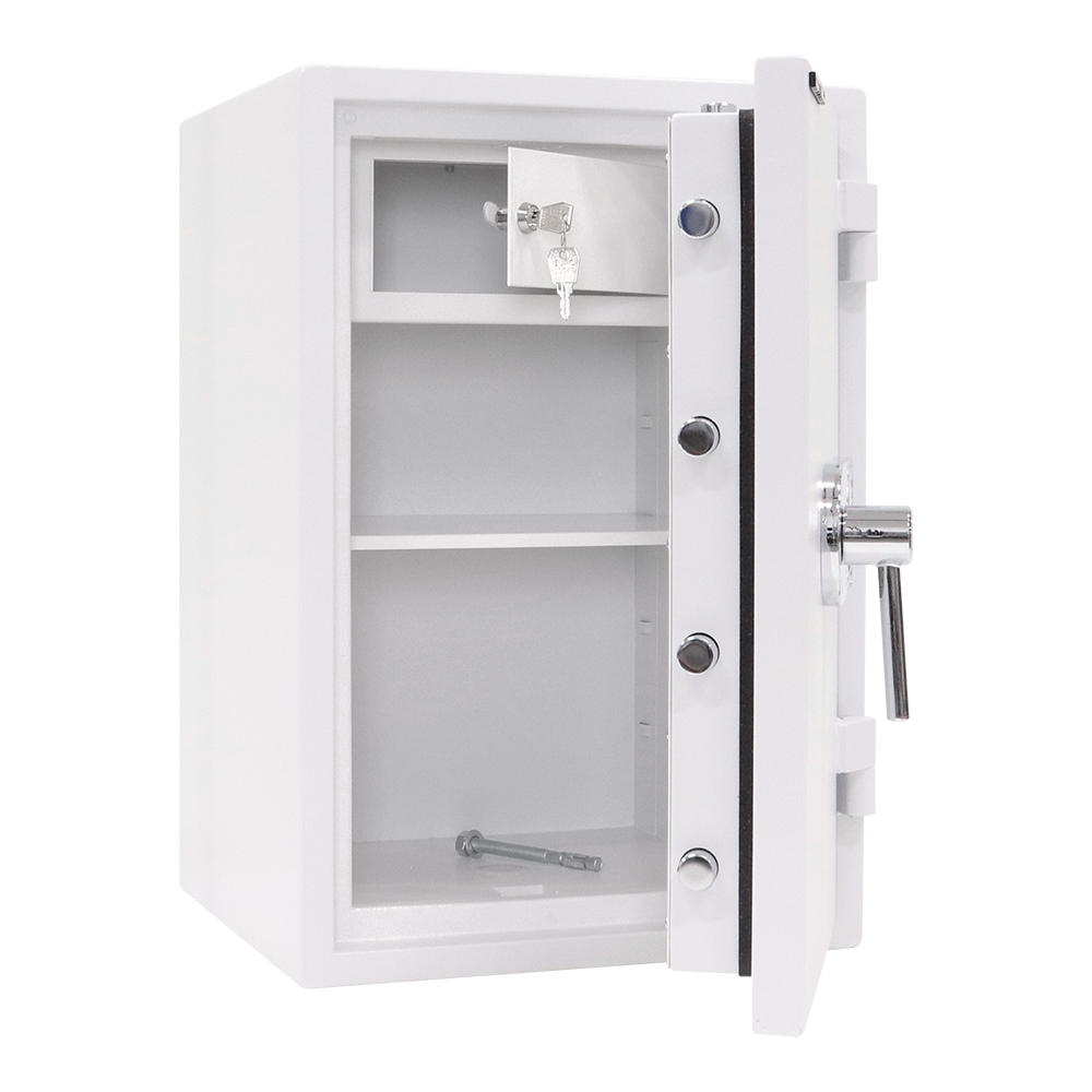 Rottner Atlas 65 EL EN-1 ohňovzdorný elektronický trezor biely