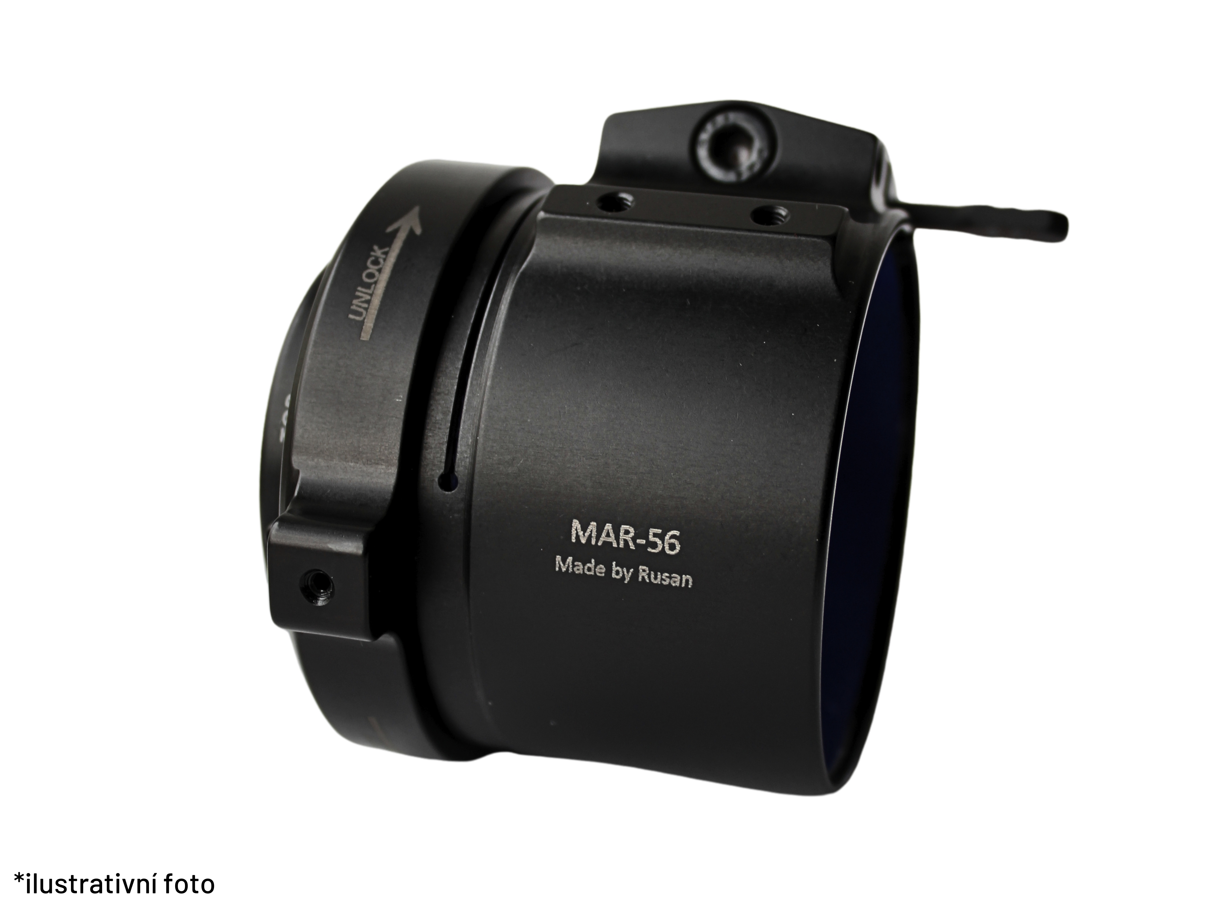 Rýchloupínacia objímka Rusan MAR-41 pre predsádky Hikmicro Thunder 2.0, 3.0 a ThermTec Hunt